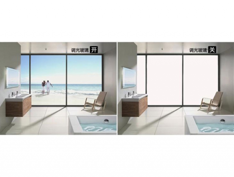 Electric control glass