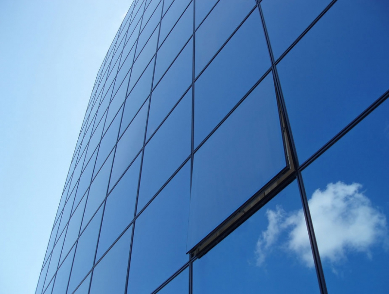 热反射镀膜玻璃